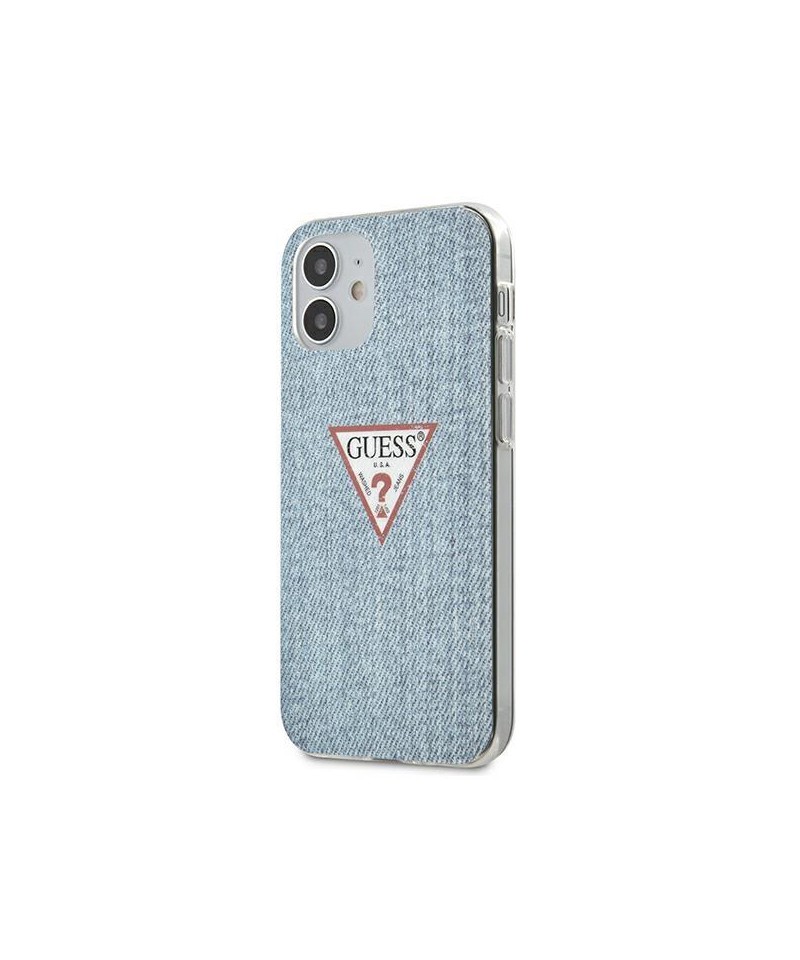 Guess GUHCP12SPCUJULLB iPhone 12 mini 5.4" blue/light blue hardcase Jeans Collection
