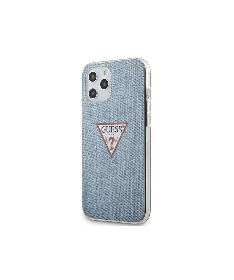 Guess GUHCP12LPCUJULLB iPhone 12 Pro Max 6.7" blue/light blue hardcase Jeans Collection