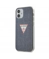 Guess GUHCP12SPCUJULDB iPhone 12 mini 5.4" navy/dark blue hardcase Jeans Collection