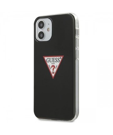 Guess GUHCP12SPCUCTLBK iPhone 12 mini 5.4" black/black hardcase Triangle Collection
