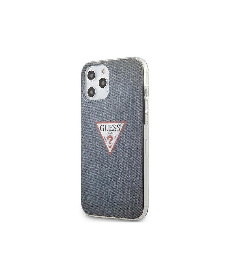 Guess GUHCP12LPCUJULDB iPhone 12 Pro Max 6.7" navy/dark blue hardcase Jeans Collection