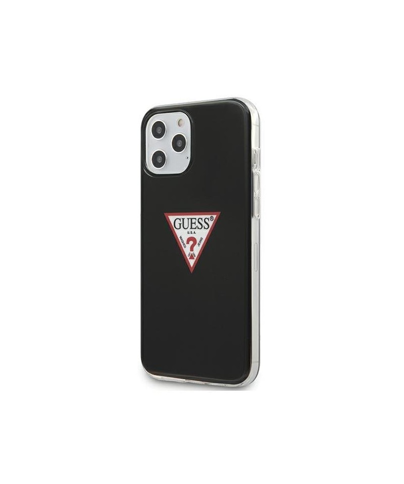 Guess GUHCP12MPCUCTLBK iPhone 12/12 Pro 6.1" black/black hardcase Triangle Collection