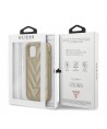 Guess GUHCP12SPUVQTMLBE iPhone 12 mini 5.4" gold/gold hardcase V-Quilted Collection
