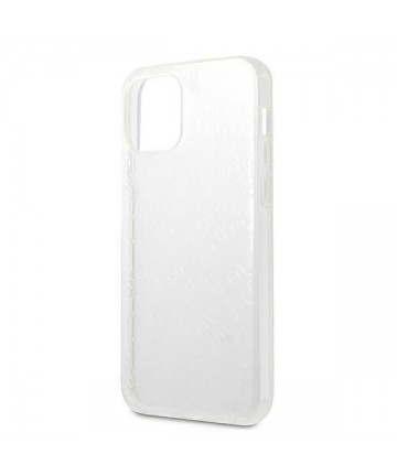 Guess GUHCP12L3D4GTR iPhone 12 Pro Max 6.7" transparent hardcase 4G 3D Pattern Collection