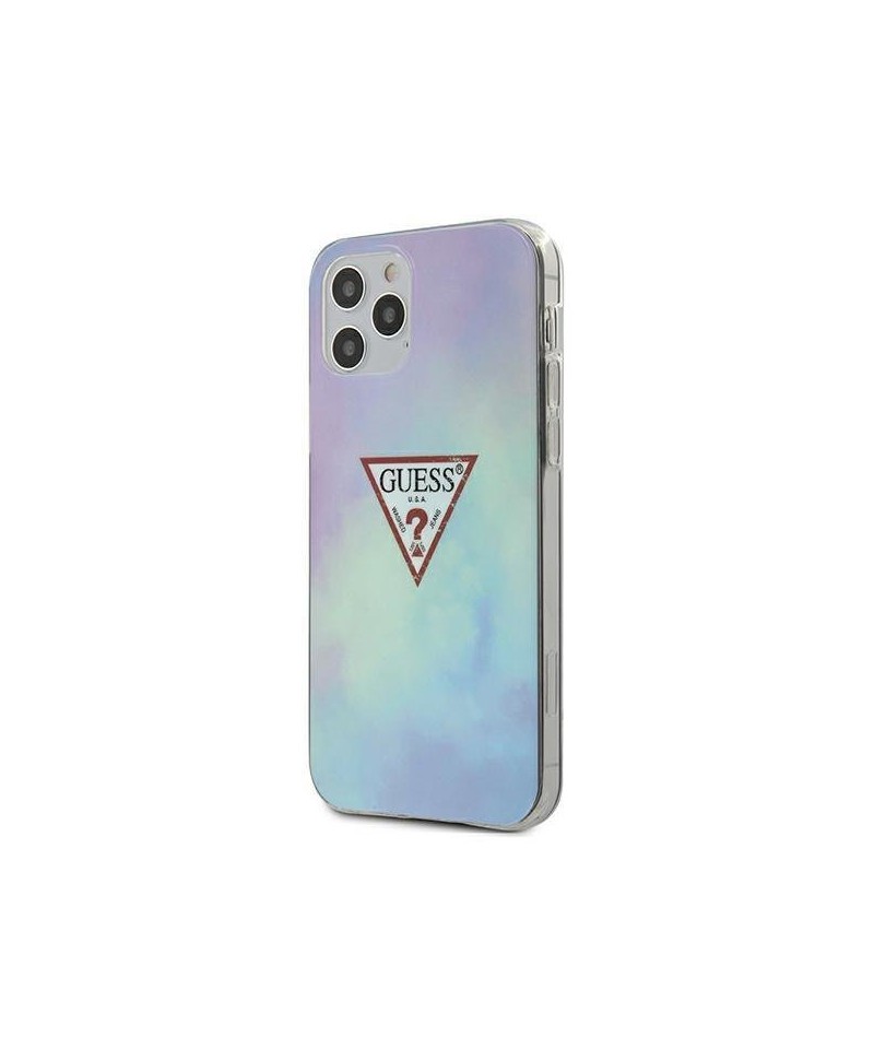 Guess GUHCP12LPCUMCGC02 iPhone 12 Pro Max 6.7" blue/blue hardcase Tie & Dye Collection