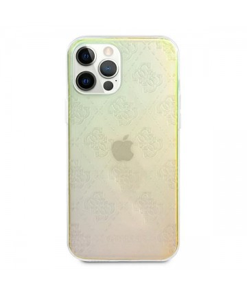 Guess GUHCP12M3D4GIRBL iPhone 12/12 Pro 6.1" iridescent/iridescent hardcase 4G 3D Pattern Collection
