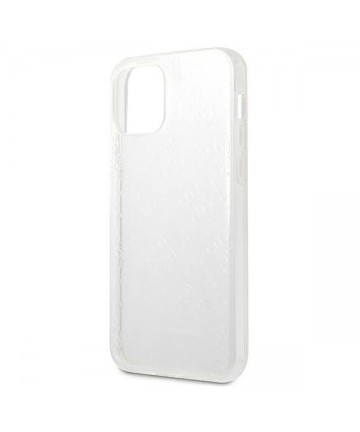 Guess GUHCP12M3D4GTR iPhone 12/12 Pro 6.1" transparent hardcase 4G 3D Pattern Collection