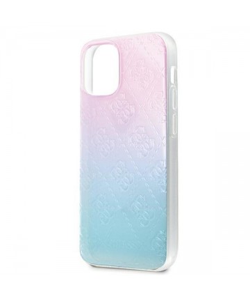 Guess GUHCP12S3D4GGBP iPhone 12 mini 5.4" blue-pink/blue&pink hardcase 4G 3D Pattern Collection