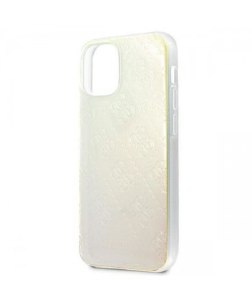 Guess GUHCP12S3D4GIRBL iPhone 12 mini 5.4" iridescent/opal hardcase 4G 3D Pattern Collection