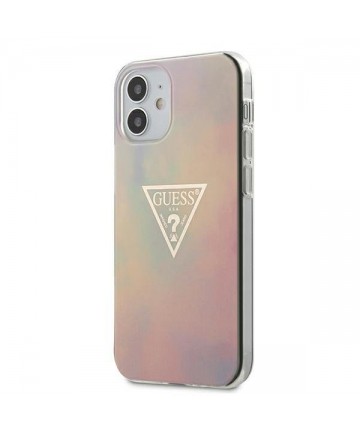 Guess GUHCP12SPCUMCGG01 iPhone 12 mini 5.4" pink/pink hardcase Tie & Dye Collection