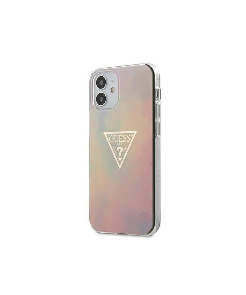 Guess GUHCP12SPCUMCGG01 iPhone 12 mini 5.4" pink/pink hardcase Tie & Dye Collection