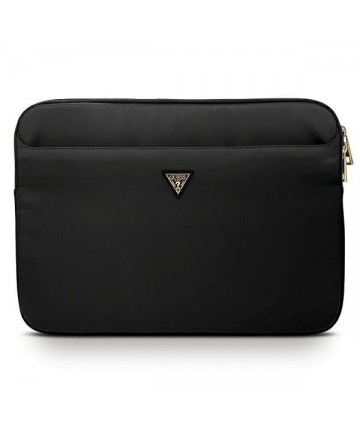 Guess Nylon Triangle Logo sleeve for a 13" laptop - black