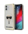 Karl Lagerfeld Iridescent Karl's Head Case for iPhone 12 mini - Multicolor