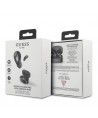 Guess GUTWSJL4GBK TWS Bluetooth headphones + black/black 4G docking station