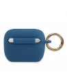 Guess GUACAPSILGLBL AirPods Pro cover blue/blue Silicone Glitter