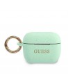 Guess GUACAPSILGLGN AirPods Pro cover green/green Silicone Glitter