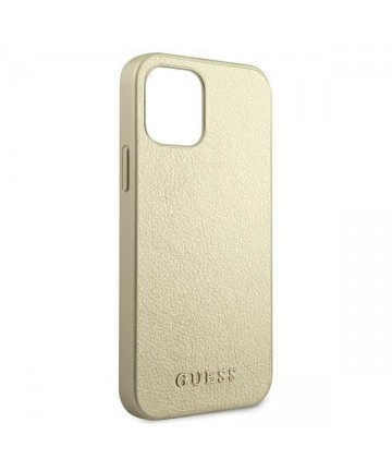 Guess GUHCP12LIGLGO iPhone 12 Pro Max 6.7" gold/gold hardcase Iridescent