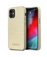 Guess GUHCP12SIGLGO iPhone 12 mini 5.4" gold/gold hardcase Iridescent