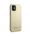 Guess GUHCP12SIGLGO iPhone 12 mini 5.4" gold/gold hardcase Iridescent