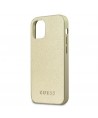 Guess GUHCP12SIGLGO iPhone 12 mini 5.4" gold/gold hardcase Iridescent