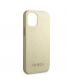 Guess GUHCP12SIGLGO iPhone 12 mini 5.4" gold/gold hardcase Iridescent