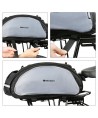 Wozinsky Bike Pannier Bag with Shoulder Strap 13L Black (WBB1BK)