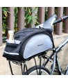Wozinsky Bike Pannier Bag with Shoulder Strap 13L Black (WBB1BK)