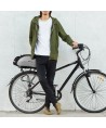 Wozinsky Bike Pannier Bag with Shoulder Strap 13L Black (WBB1BK)