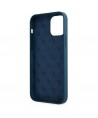 Guess GUHCP12LLSLMGBL iPhone 12 Pro Max 6.7" blue/blue hardcase Metal Logo Script
