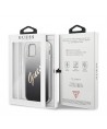 Guess GUHCP12LPCUGLSBK iPhone 12 Pro Max 6.7" black/black hardcase Glitter Gradient Script