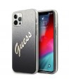Guess GUHCP12MPCUGLSBK iPhone 12/12 Pro 6.1" black/black hardcase Glitter Gradient Script