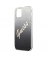 Guess GUHCP12MPCUGLSBK iPhone 12/12 Pro 6.1" black/black hardcase Glitter Gradient Script