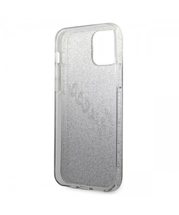 Guess GUHCP12MPCUGLSBK iPhone 12/12 Pro 6.1" black/black hardcase Glitter Gradient Script