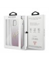Guess GUHCP12MPCUGLSPI iPhone 12/12 Pro 6.1" pink/pink hardcase Glitter Gradient Script