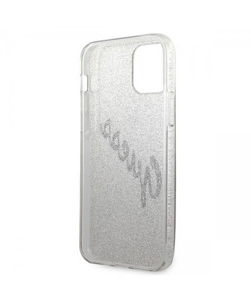 Guess GUHCP12SPCUGLSGO iPhone 12 mini 5.4" gold/gold hardcase Glitter Gradient Script