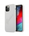 Guess GUHCP12LLSVSCR iPhone 12 Pro Max 6.7" cream/cream hardcase Script Vintage