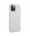 Guess GUHCP12LLSVSCR iPhone 12 Pro Max 6.7" cream/cream hardcase Script Vintage