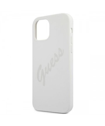 Guess GUHCP12LLSVSCR iPhone 12 Pro Max 6.7" cream/cream hardcase Script Vintage