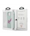 Guess GUHCP12SLSVSBF iPhone 12 mini 5.4" blue fuchsia/blue fuschia hardcase Silicone Vintage