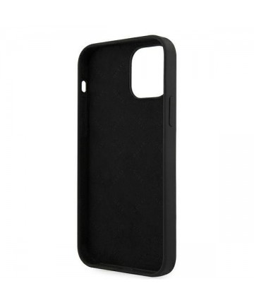 Guess GUHCP12LLSVSBK iPhone 12 Pro Max 6.7" black/black hardcase Script Vintage