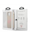 Guess GUHCP12LLSVSGP iPhone 12 Pro Max 6.7" gray pink/grey pink hardcase Silicone Vintage