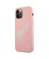 Guess GUHCP12LLSVSPG iPhone 12 Pro Max 6.7" rose green/green pink hardcase Silicone Vintage