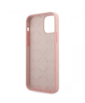 Guess GUHCP12LLSVSPG iPhone 12 Pro Max 6.7" rose green/green pink hardcase Silicone Vintage