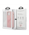 Guess GUHCP12LLSVSPI iPhone 12 Pro Max 6.7" pink/pink hardcase Script Vintage