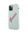 Guess GUHCP12MLSVSBF iPhone 12/12 Pro 6.1" blue fuchsia/blue fuschia hardcase Silicone Vintage