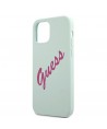 Guess GUHCP12MLSVSBF iPhone 12/12 Pro 6.1" blue fuchsia/blue fuschia hardcase Silicone Vintage