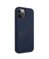Guess GUHCP12MLSVSBL iPhone 12/12 Pro 6.1" blue/blue hardcase Script Vintage