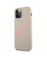 Guess GUHCP12MLSVSGP iPhone 12/12 Pro 6.1" gray pink/grey pink hardcase Silicone Vintage