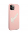 Guess GUHCP12MLSVSPG iPhone 12/12 Pro 6.1" rose green/green pink hardcase Silicone Vintage