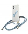 Guess GUHCP12SCRTVSBL iPhone 12 mini 5.4" blue/blue hardcase Script Vintage